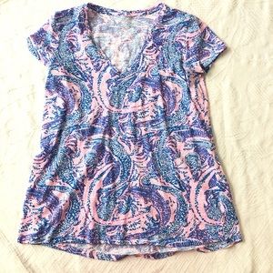 Lilly Pulitzer cotton jersey top